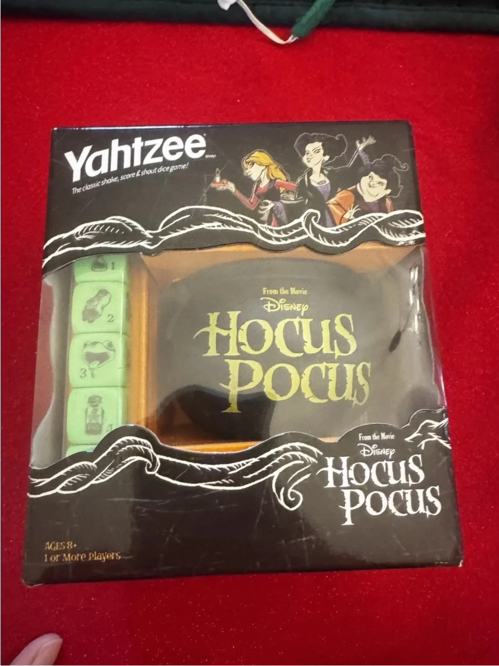 New Yahtzee Disney HOCUS POCUS Halloween Edition Fun Family Game Hasbro